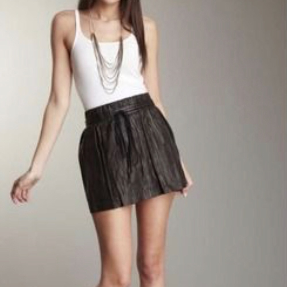 ⭐️sale⭐️Robert Rodriguez new leather skirt